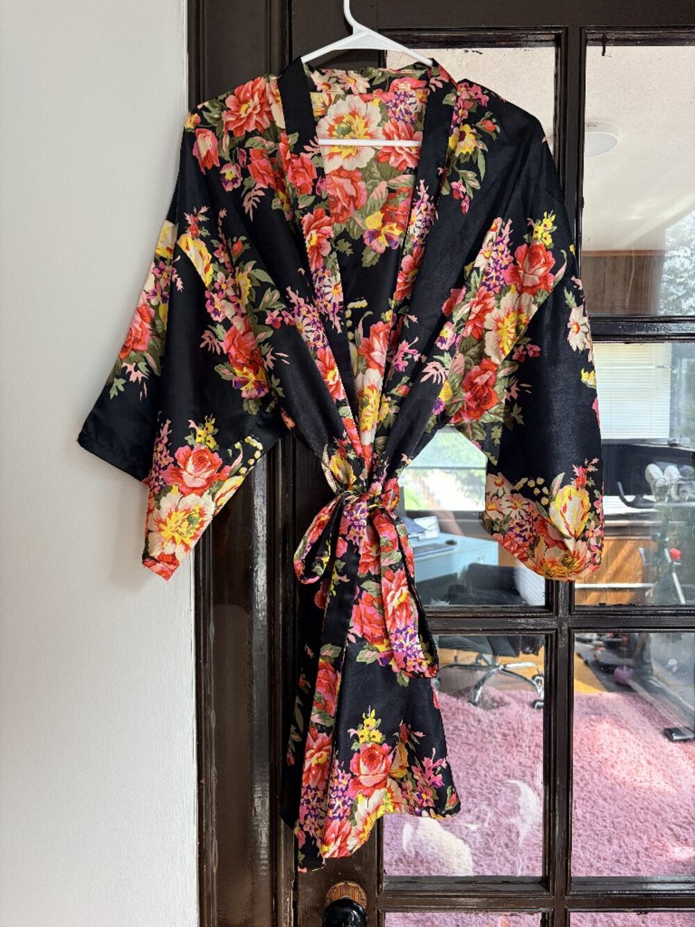 Satin Getting Ready Robe One Size Bridal Wedding Party